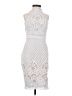 ASOS 100% Polyester White Cocktail Dress Size 4 - photo 1