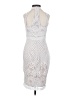 ASOS 100% Polyester White Cocktail Dress Size 4 - photo 2