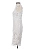 ASOS 100% Polyester White Cocktail Dress Size 4 - photo 5