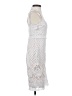 ASOS 100% Polyester White Cocktail Dress Size 4 - photo 4