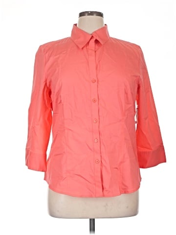 Kim Rogers 3/4 Sleeve Button-Down Shirt (view 1)