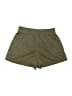 Lou & Grey Solid Green Athletic Shorts Size S - photo 2