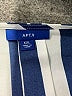 Apt. 9 100% Polyester Stripes Blue Long Sleeve Blouse Size XXL - photo 4