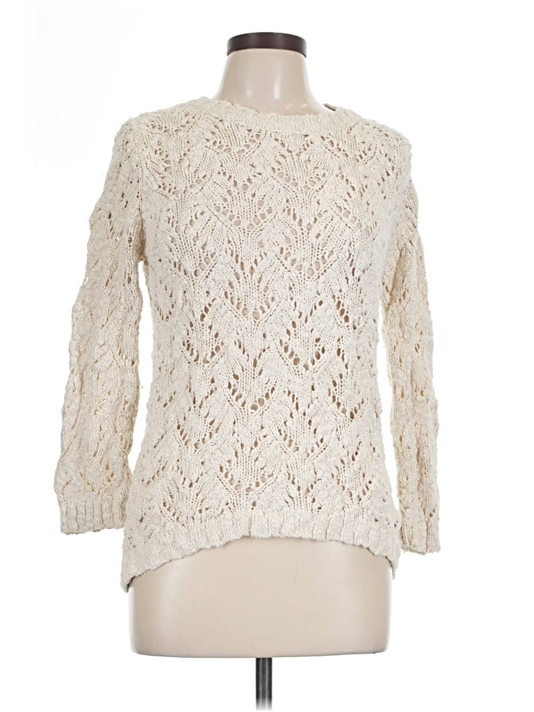 Pre-owned Wdny Pullover Sweater In Ivory