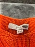Joie Orange Pullover Sweater Size M - photo 7