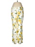 Chico's Floral Yellow Casual Pants Size Med (1) - photo 1