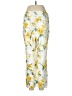 Chico's Floral Yellow Casual Pants Size Med (1) - photo 2