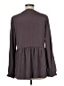 Knox Rose 100% Polyester Gray Long Sleeve Blouse Size M - photo 2