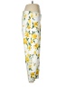 Chico's Floral Yellow Casual Pants Size Med (1) - photo 4