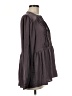 Knox Rose 100% Polyester Gray Long Sleeve Blouse Size M - photo 4
