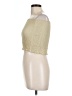 DONNI Ivory Sleeveless Top Size L - photo 5