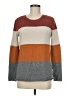Pinque Color Block Brown Pullover Sweater Size M - photo 1