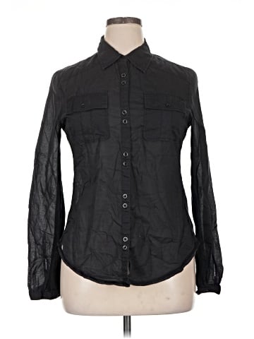 Converse Long Sleeve Button-Down Shirt (view 1)