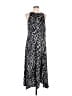 DKNY Graphic Black Casual Dress Size 8 - photo 1