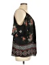 AUW 100% Polyester Black Sleeveless Blouse Size L - photo 4