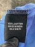 Bollé 100% Cotton Blue Long Sleeve Turtleneck Size L - photo 5