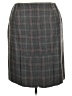Talbots 100% Wool Plaid Gray Wool Skirt Size 18 Petite - photo 2