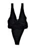 Aerie Solid Black Swimsuit Top Size M - photo 1