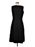 Talbots 100% Linen Solid Black Casual Dress Size 8 - photo 2