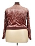 Mossimo Supply Co. Metallic Burgundy Jacket Size XXL - photo 2