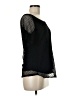 Solitaire Black Short Sleeve Top Size M - photo 4