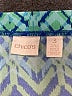 Chico's Print Blue Casual Skirt Size XL (3) - photo 4
