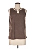 Shein Brown Sleeveless Top Size 6 - photo 1