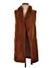 Mystree 100% Polyester Brown Sweater Vest Size S - photo 1