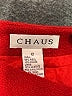 Chaus Red Wool Skirt Size 12 - photo 4
