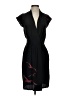 Hype Graphic Black Cocktail Dress Size 4 - photo 1