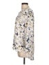 Daniel Rainn 100% Polyester Floral Ivory 3/4 Sleeve Blouse Size L - photo 5