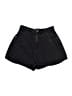 Bershka Black Denim Shorts Size 2 - photo 1