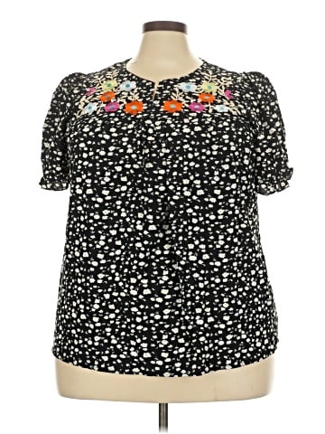 Unbranded Short Sleeve Blouse (view 1)