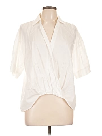 MNG Short Sleeve Blouse (view 1)