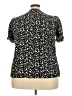 Unbranded Black Short Sleeve Blouse Size XXL - photo 2