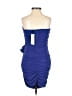 Zara 100% Polyester Blue Cocktail Dress Size S - photo 2