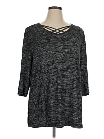 Catherines 3/4 Sleeve T-Shirt (view 1)