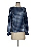 Ann Taylor 100% Polyester Blue Long Sleeve Blouse Size S - photo 1