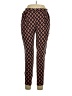 Socialite 100% Rayon Print Brown Leggings Size XL - photo 1