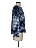 Ann Taylor 100% Polyester Blue Long Sleeve Blouse Size S - photo 4