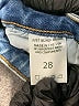Just Black Hearts Blue Jeans Size 28 waist - photo 8