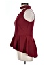 Hype Burgundy Sleeveless Blouse Size L (estimated) - photo 5