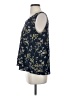 Ann Taylor LOFT 100% Polyester Blue Sleeveless Blouse Size S - photo 5