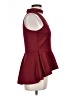 Hype Burgundy Sleeveless Blouse Size L (estimated) - photo 4