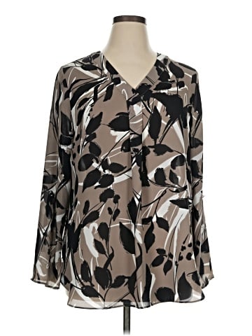 Apt. 9 Long Sleeve Blouse (view 1)