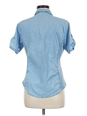 cavalini Short Sleeve Button-Down Shirt (view 2)