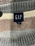 Gap Stripes Gray Pullover Sweater Size M - photo 7