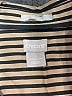 Chico's 100% Cotton Stripes Brown Long Sleeve Blouse Size M - photo 7
