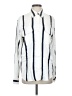 Equipment 100% Rayon Stripes White Long Sleeve Button-Down Shirt Size S - photo 1