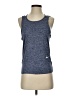 Nike 100% Polyester Blue Active Tank Size S - photo 1